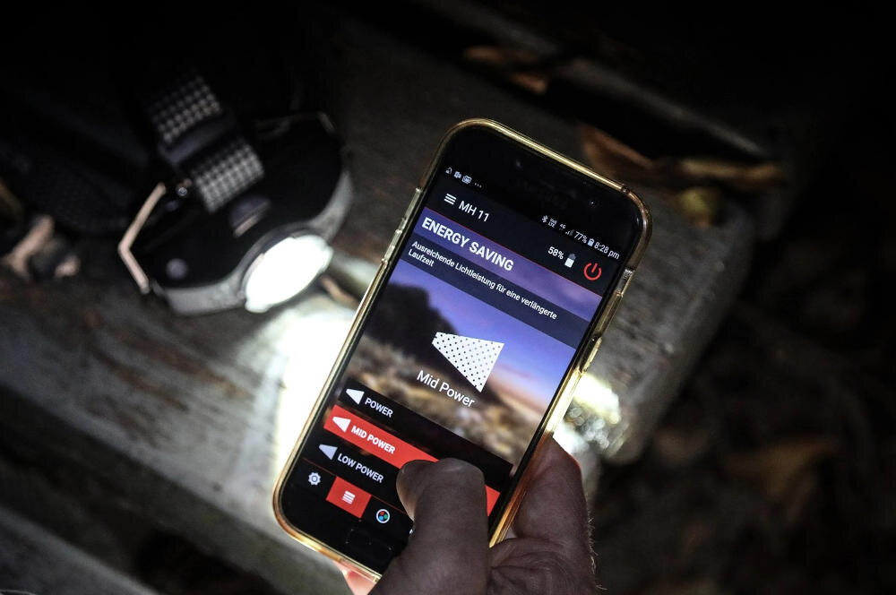 LEDLENSER bluetooth smartfon zdalne sterowanie spersonalizowane ustawienia