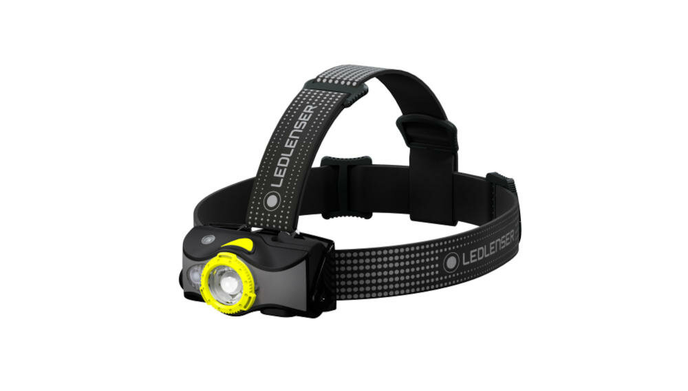 LEDLENSER latarka czołowa wielofunkcyjna nowoczesny system montaż łatwa obsługa wygodna klamra koszula pasek wysoki stopień elastyczność czołówka łatwe szybkie ogniskowanie mechanizm obrotowy światło