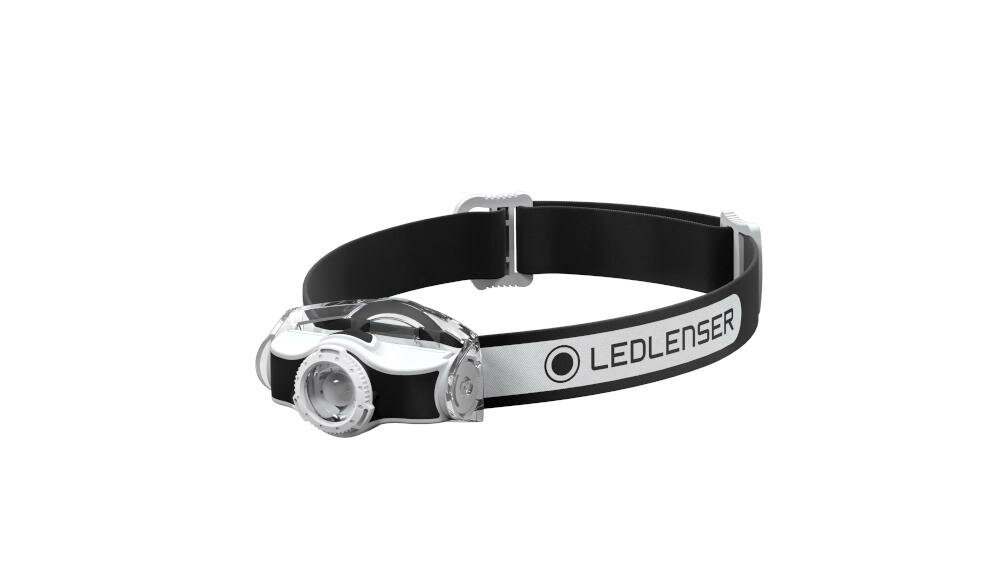 LEDLENSER latarka czołowa wielofunkcyjna nowoczesny system montaż łatwa obsługa wygodna klamra koszula pasek wysoki stopień elastyczność czołówka łatwe szybkie ogniskowanie mechanizm obrotowy światło