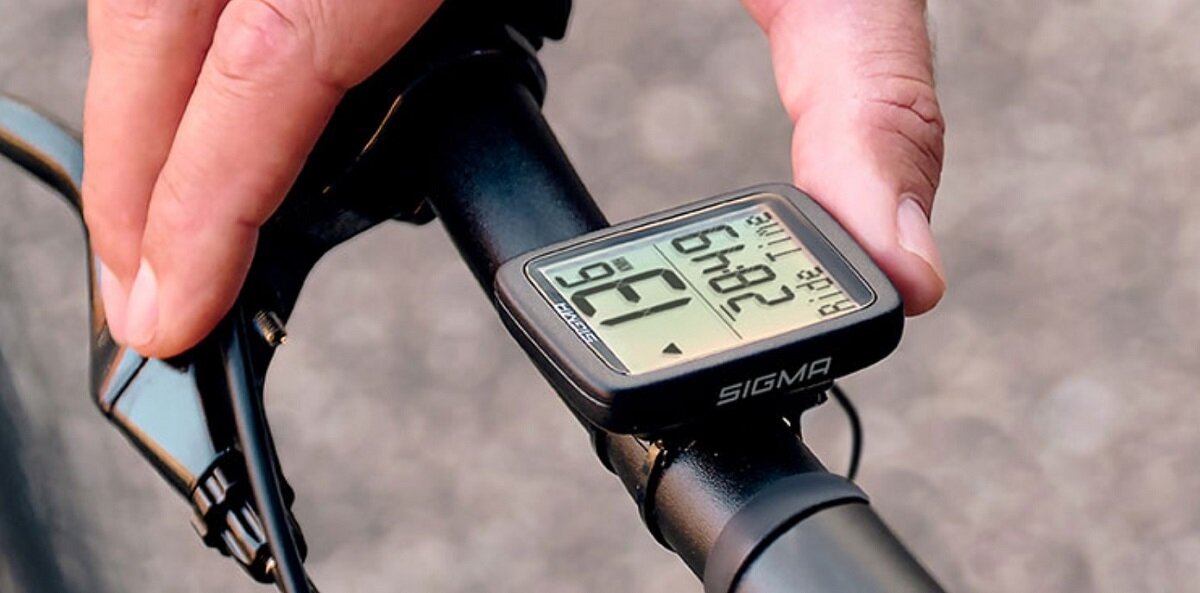 Licznik rowerowy SIGMA BC 8.0 WR Kompaktowy ergonomiczny funkcjonalny rowerzyści rower trening Wyświetlacz Funkcje pomiarowe
