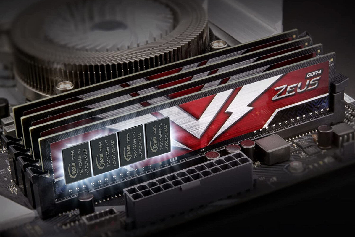 Pamiec RAM TEAM GROUP T-Force Zeus 32GB 3200MHz duza pojemnosc