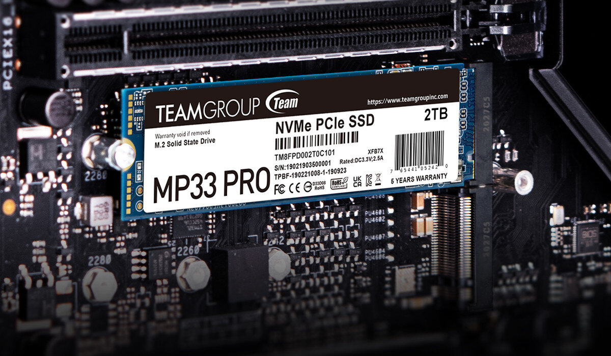 TEAM GROUP MP33 Pro 2TB SSD Prędkość w liczbach