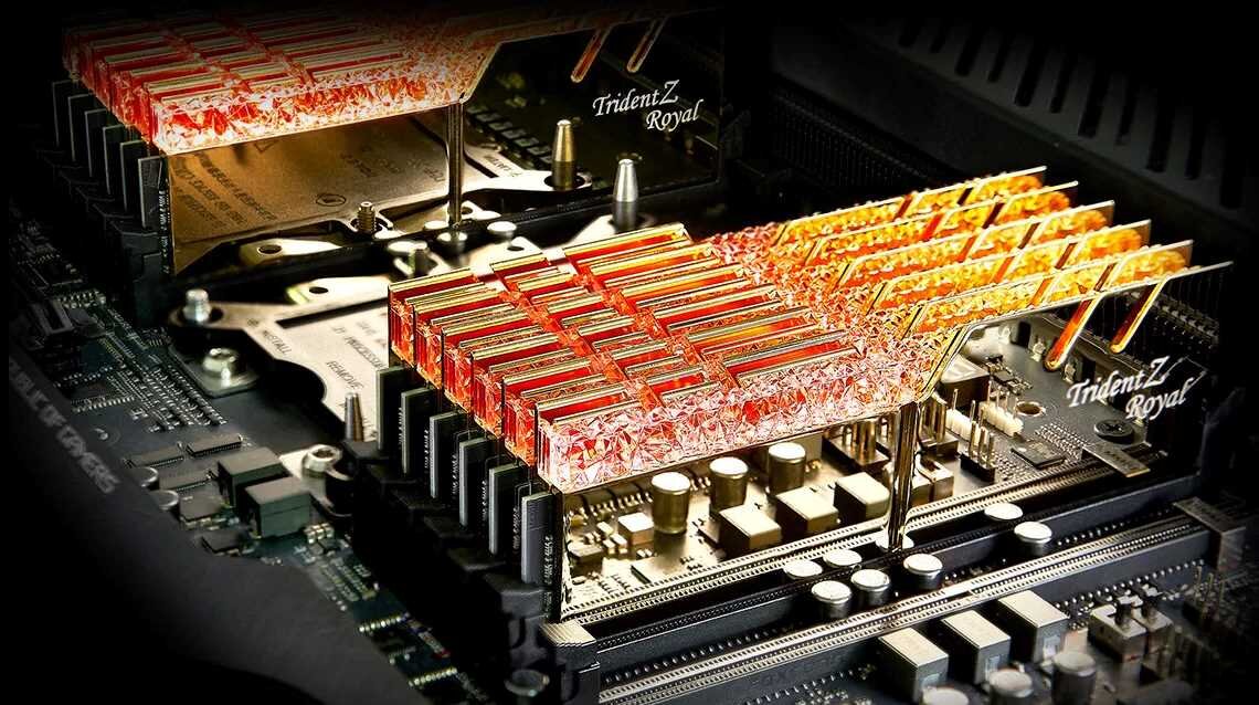 Pamięć RAM G.SKILL Trident Z Royal - Intel AMD 