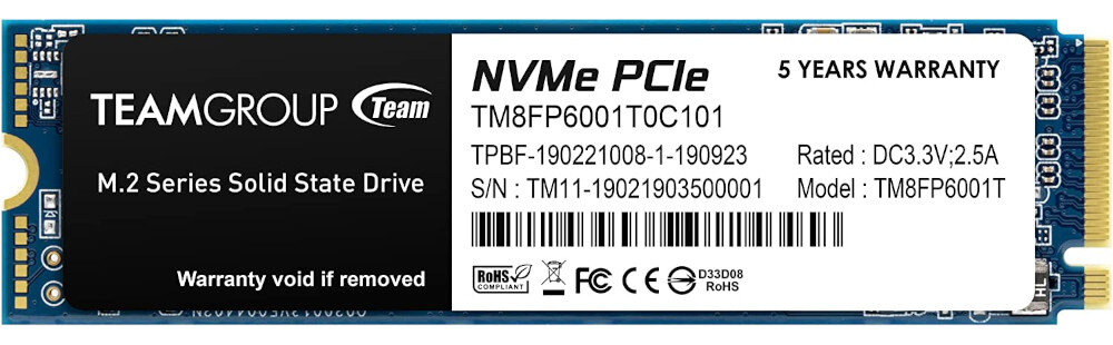 Dysk TEAM GROUP MP33 2TB SSD pojemnosc dysku