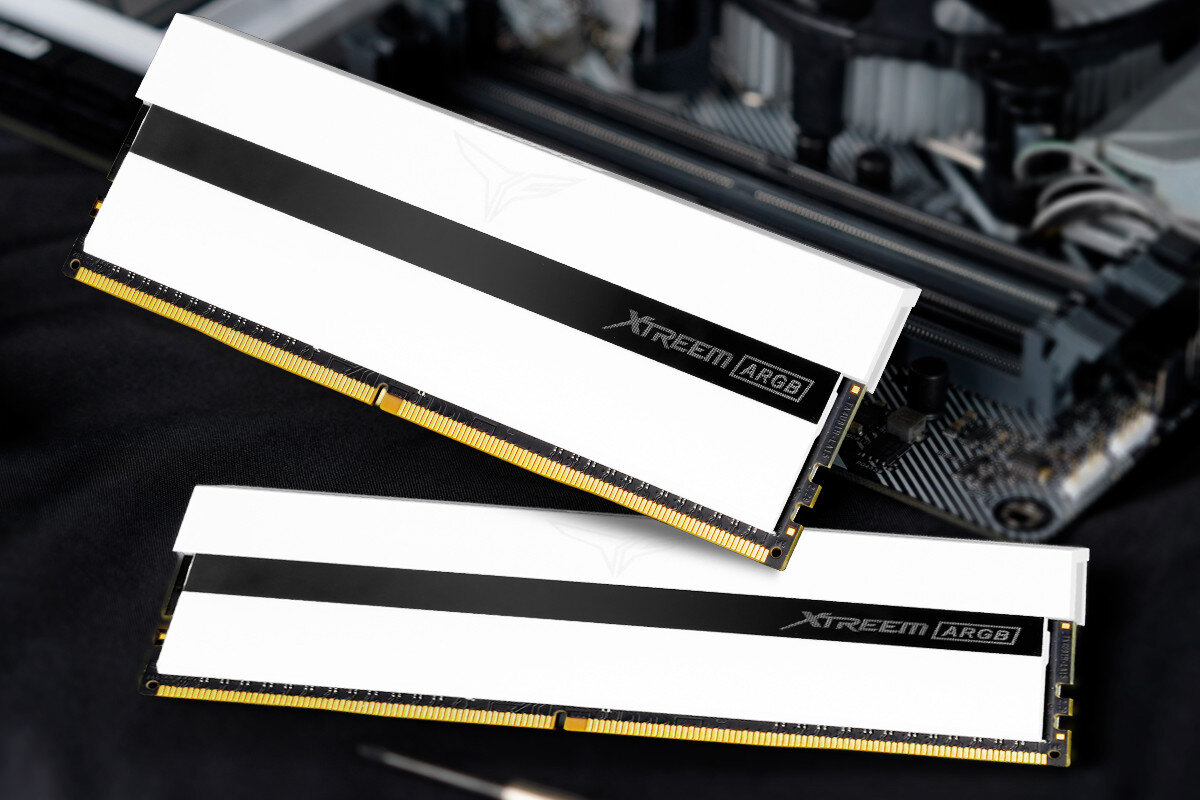 Pamiec RAM TEAM GROUP T-Force Xtreem ARGB 64GB 3600MHz duza pojemnosc