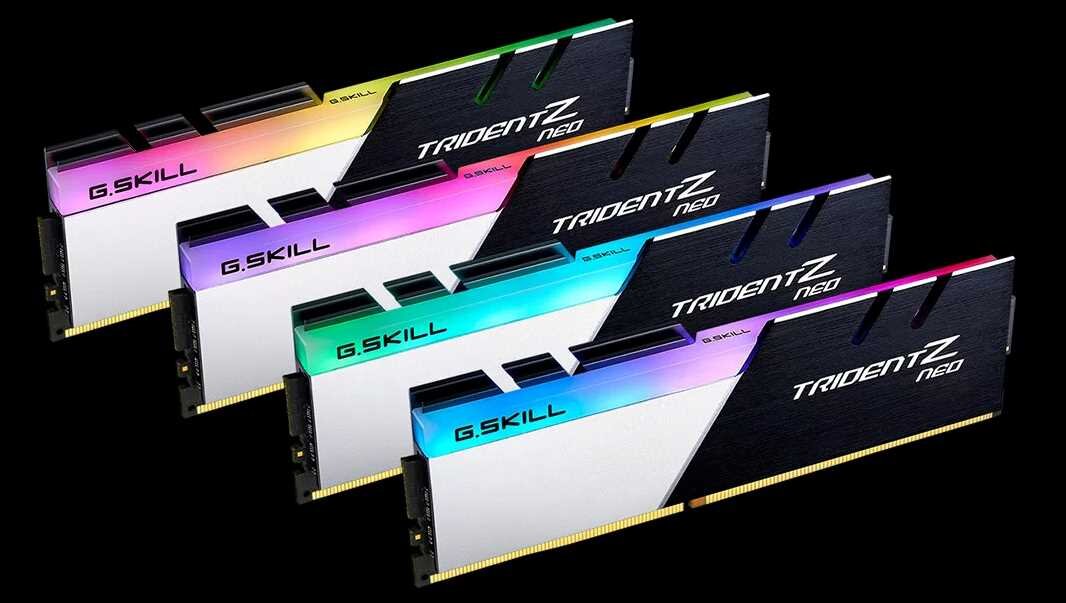 Pamięć RAM G.SKILL Trident Z Neo - asymetryczna konstrukcja