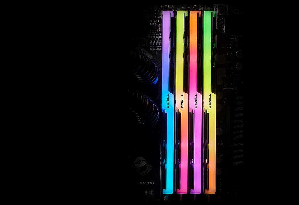 Pamięć RAM G.SKILL Trident Z RGB - design