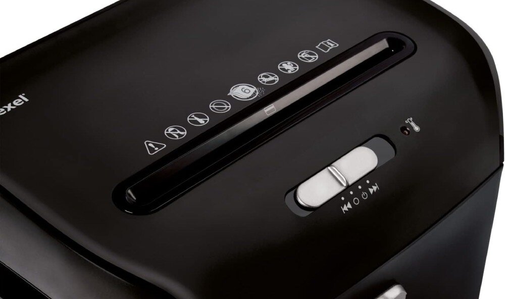 Niszczarka REXEL ProMax QS RES823 23 L, P-2, Paski, Automatyczny Start/Stop, Funkcja cofania automatyczny start stop cofanie zabezpieczenie termiczne