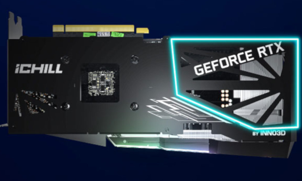 INNO3D GeForce RTX 3070 iChill X4 LHR 8GB  tyl