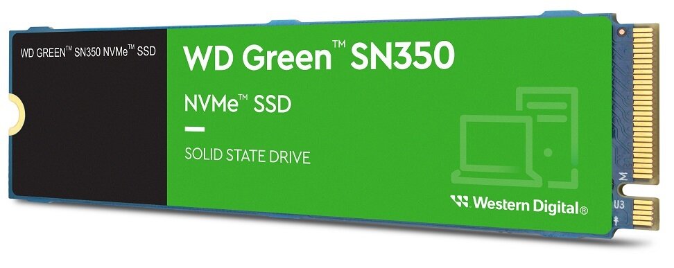 Dysk WD Green SN350 Wymiary waga kolor pojemność niezawodność trwałość prędkość odczytu prędkość zapisu