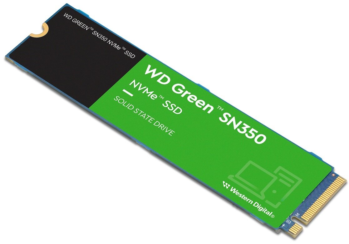 Dysk WD Green SN350 Wymiary waga kolor pojemność niezawodność trwałość prędkość odczytu prędkość zapisu