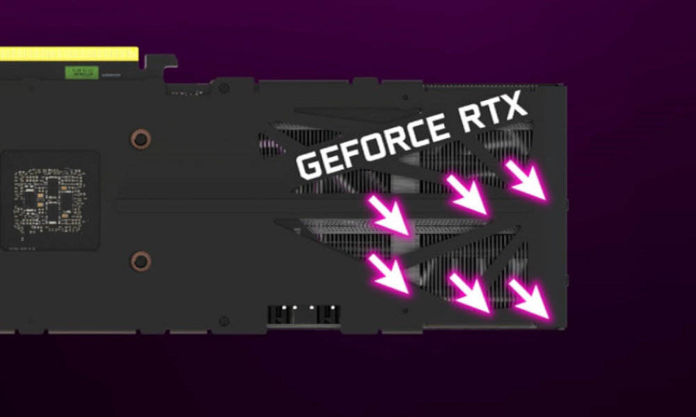 INNO3D INNO3D GeForce RTX 3070 Ti X3  tyl