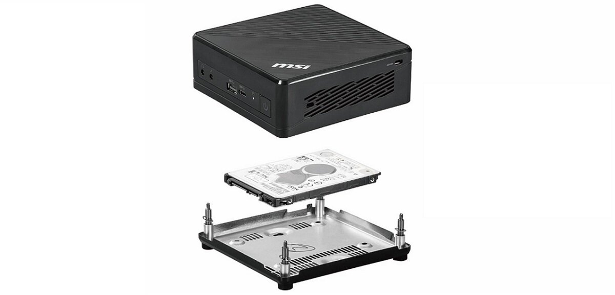 Komputer MSI Cubi 5 10M Złącza