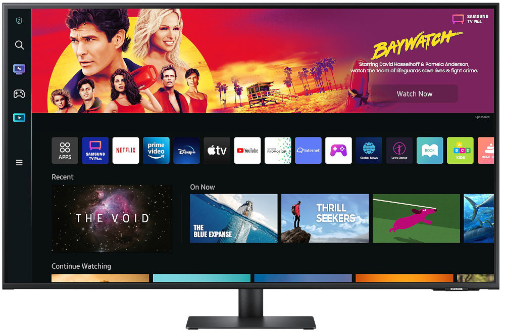 Monitor SAMSUNG Smart M7 LS43BM700UUXEN 43 3840x2160px 4ms baw sie pracuj bez ograniczen