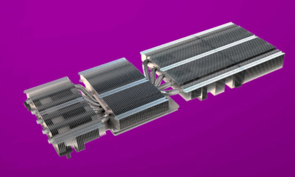 INNO3D GeForce RTX 3080 X3 LHR 10GB radiator