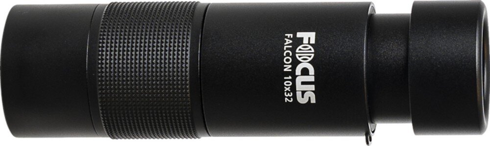 Monokular FOCUS Falcon Mono 8x25  optyka waga konstrukcja ogniskowa zoom przybliżenie dioptria muszle oczne obiektywy soczewki pryzmat powłoka gwint okulary obserwacja przyroda sport powiększenie 
