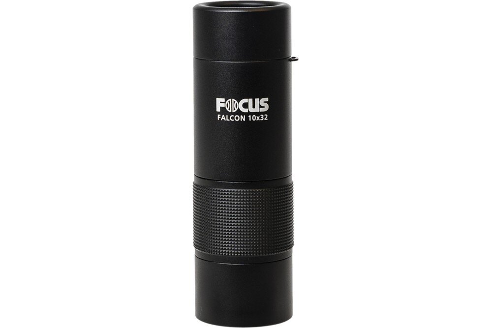 Monokular FOCUS Falcon Mono 8x25  optyka waga konstrukcja ogniskowa zoom przybliżenie dioptria muszle oczne obiektywy soczewki pryzmat powłoka gwint okulary obserwacja przyroda sport powiększenie 