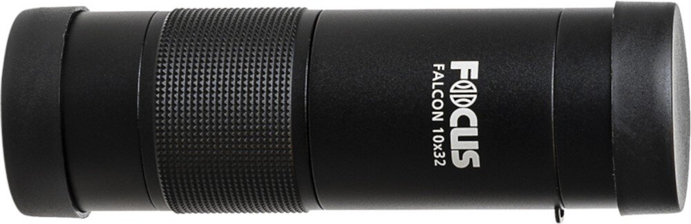 Monokular FOCUS Falcon Mono 8x25  optyka waga konstrukcja ogniskowa zoom przybliżenie dioptria muszle oczne obiektywy soczewki pryzmat powłoka gwint okulary obserwacja przyroda sport powiększenie 