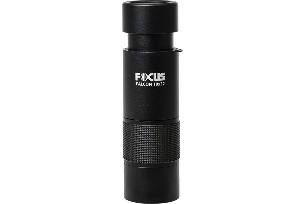 Monokular FOCUS Falcon Mono 8x25  optyka waga konstrukcja ogniskowa zoom przybliżenie dioptria muszle oczne obiektywy soczewki pryzmat powłoka gwint okulary obserwacja przyroda sport powiększenie 