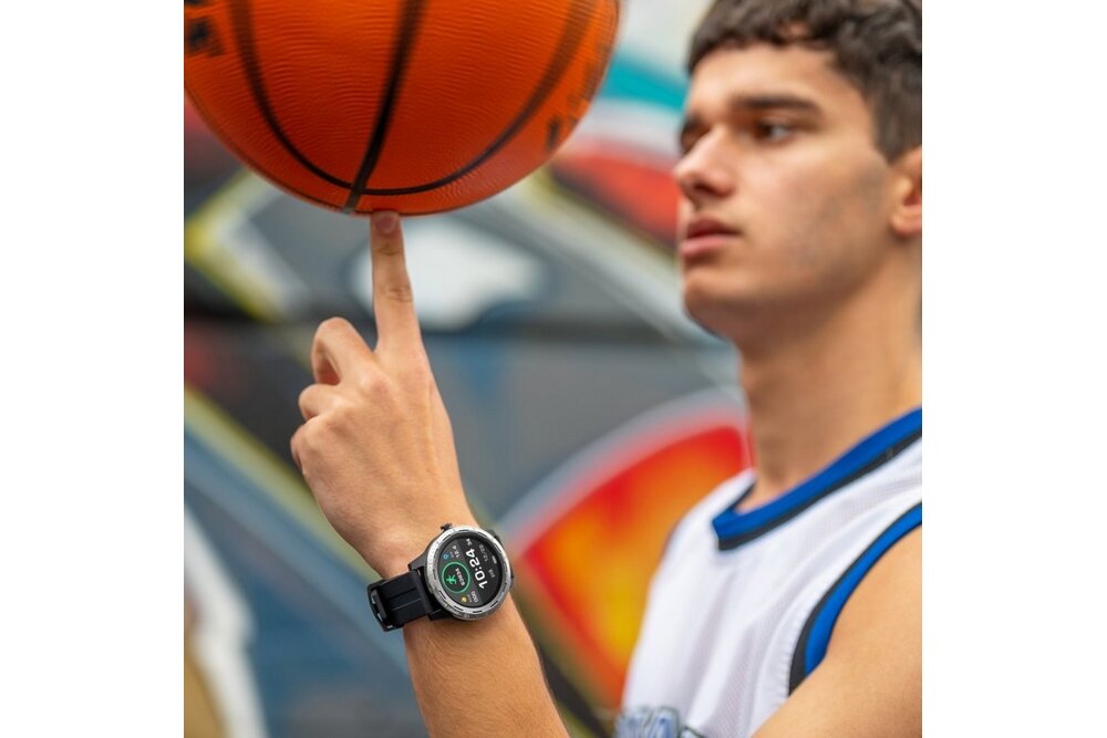 Smartwatch NICEBOY X-fit Coach GPS ekran bateria czujniki zdrowie sport pasek ładowanie pojemność rozdzielczość łączność sterowanie krew puls rozmowy smartfon aplikacja 