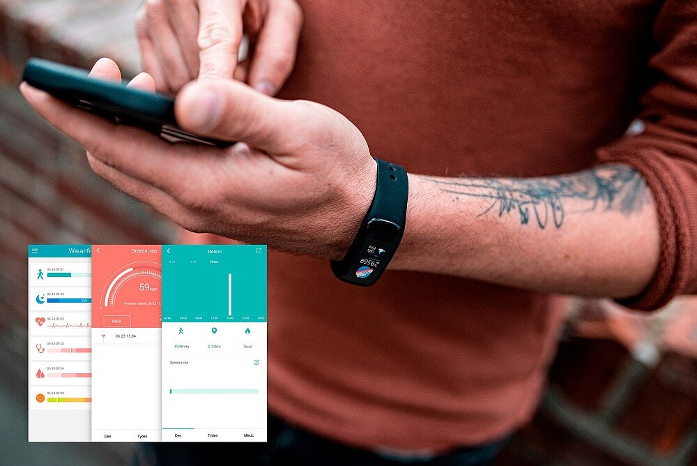 Smartwatch NICEBOY X-fit Plus ekran bateria czujniki zdrowie sport pasek ładowanie pojemność rozdzielczość łączność sterowanie krew puls rozmowy smartfon aplikacja