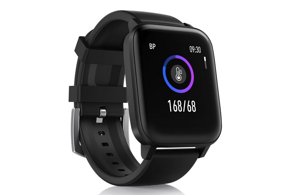 Smartwatch NICEBOY X-fit Watch 2 Lite ekran bateria czujniki zdrowie sport pasek ładowanie pojemność rozdzielczość łączność sterowanie krew puls rozmowy smartfon aplikacja