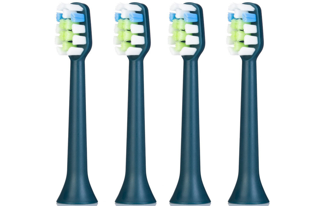 Oryginalna końcówka do szczoteczki VITAMMY Smils Mix 2 TOW017086 (4 szt.) (Dokładna higiena jamy ustnej) Dokładna higiena wygoda na co dzień skuteczną i delikatną pielęgnację jamy ustnej włosiu w dwóch kolorach Stopniowo odbarwiające się włókna główki informacja stopień zużycia pewność higiena skuteczność