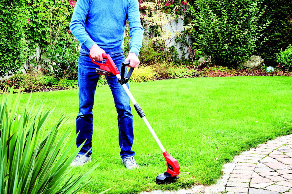 Podkaszarka elektryczna EINHELL GC-CT silnik praca