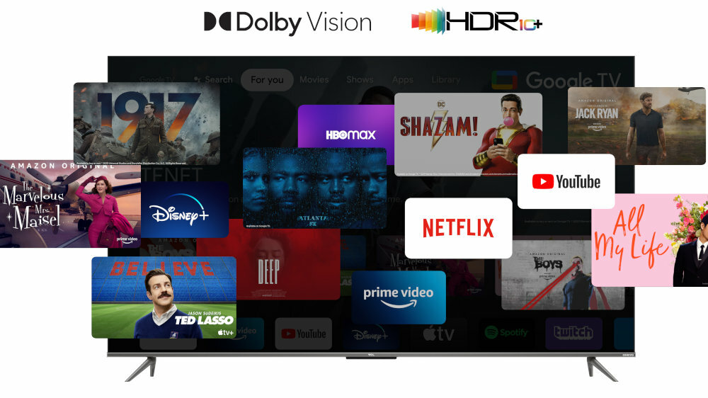 Telewizor TCL QLED760 - treści