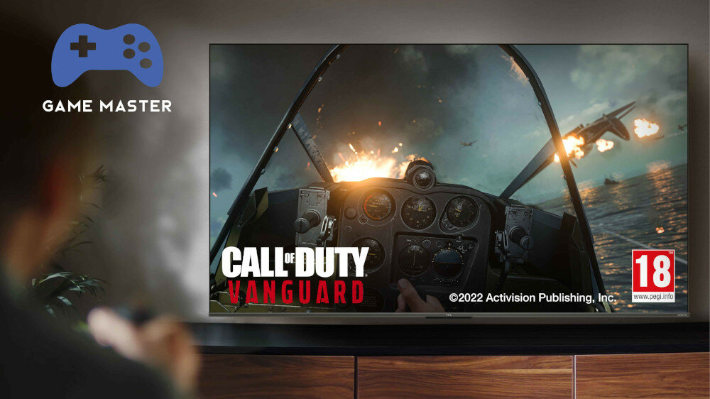 Telewizor TCL QLED760 - gaming