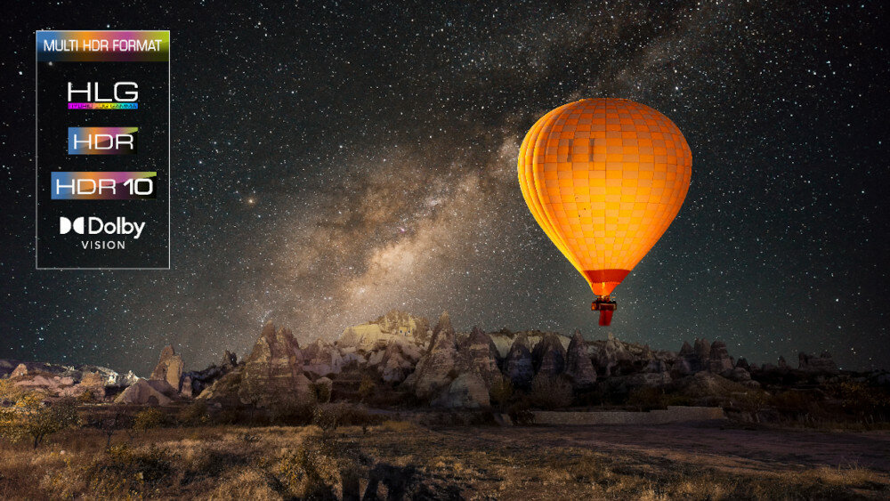 Telewizor TCL LED P735  - tryby hdr