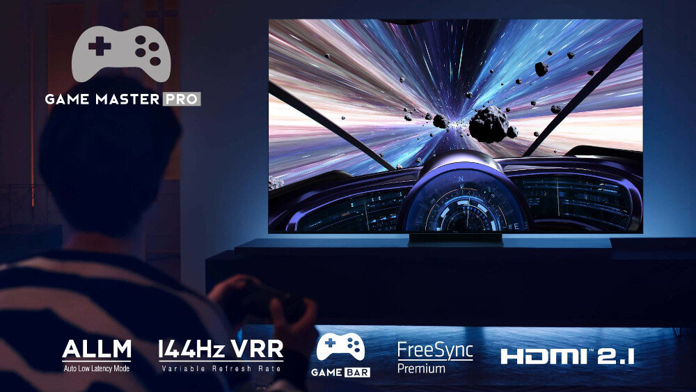 Telewizor TCL C835 - gaming