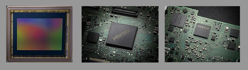 Aparat PENTAX K-3 Mark III  zdjęcia obiektyw ekran wizjer ogniskowa przysłona migawka obudowa bateria zasilanie filmy nagrywanie rozdzielczość matryca rozmiar przekątna tryby iso montaż lampa światło przyciski sterowanie menu kontrast jasność balans bieli filtry cmos karta pliki format zapis seria