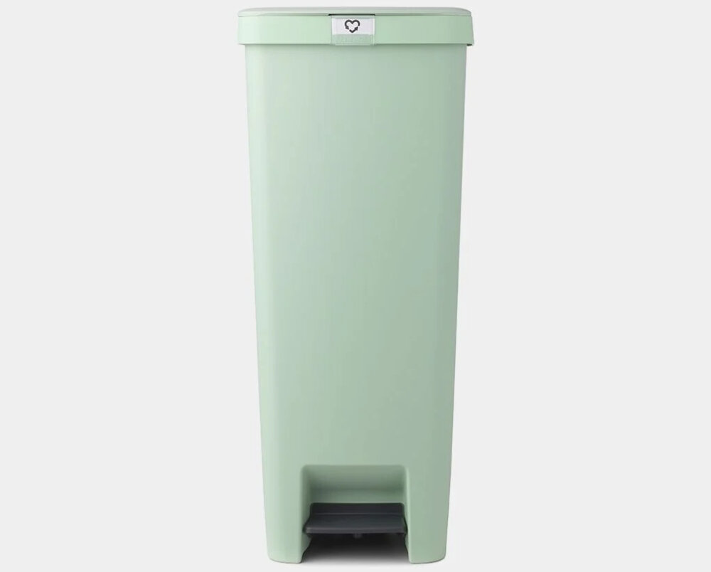 Kosz na śmieci BRABANTIA 800108 StepUp 40L Jasnozielony kolor kolorystyka Solidna konstrukcja