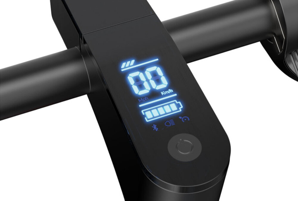 Hulajnoga elektryczna RAZOR C25 Czarny minimalistyczna kierownica w kształcie litery T intuicyjny wyświetlacz LED prędkość stan baterii