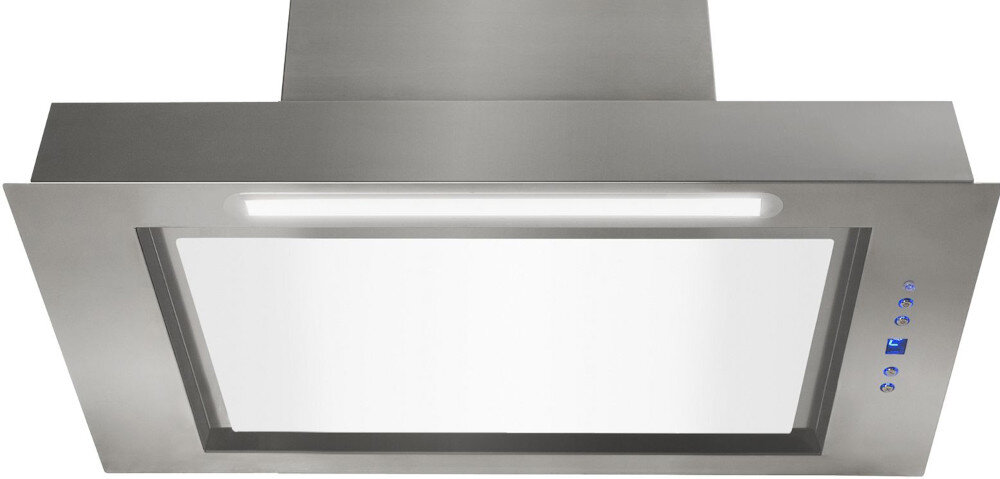 Okap AFRELLI AW-10 Piano 60 Inox/Białe szkło design wygląd