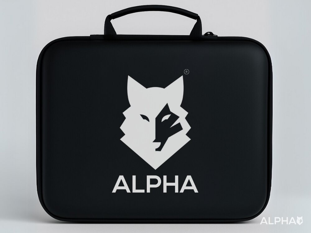 Masażer ręczny Gun ALPHA AMG-04 walizka w zestawie, łatwe przenoszenie, przyspieszenie regeneracji