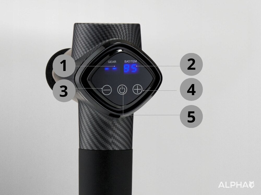 Masażer ręczny Gun ALPHA AMG-04