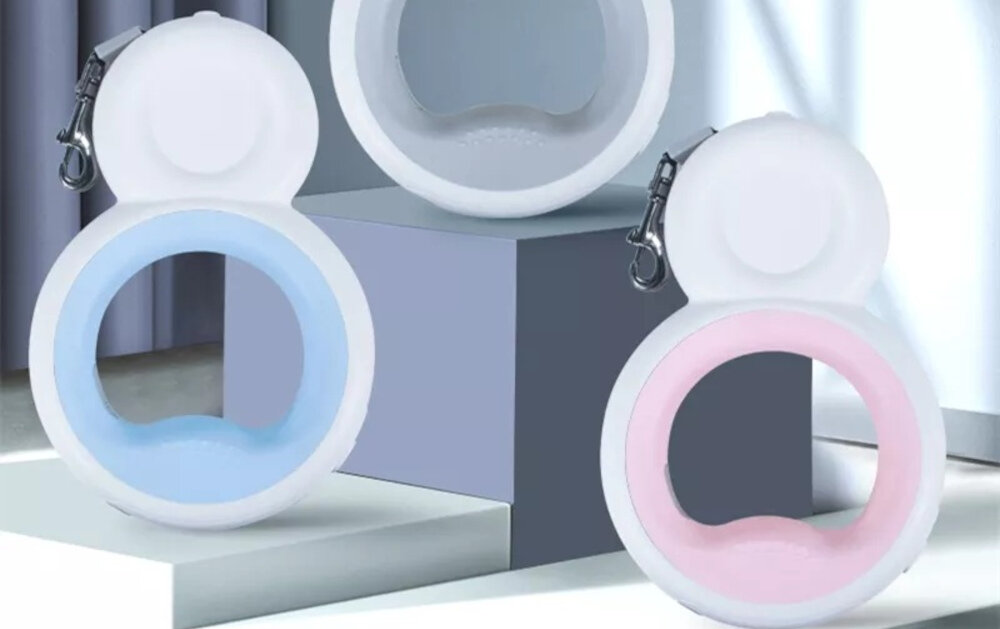 Smycz DOGGY VILLAGE Retractable Leash MT7125 S/M (300 x 0.9 cm) Biały Dla Twojego pupila lifestyle wygląd różne kolory