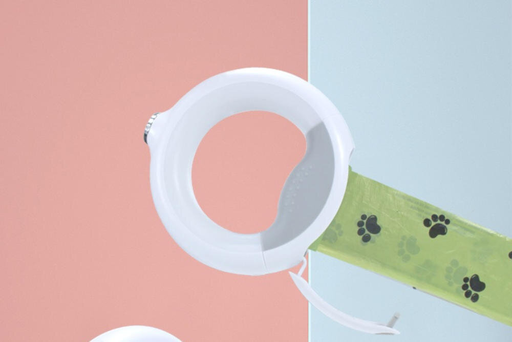 DOGGY VILLAGE praltyczny dyspenser torebki sanitarne rolka higieniczne sprzątanie pies