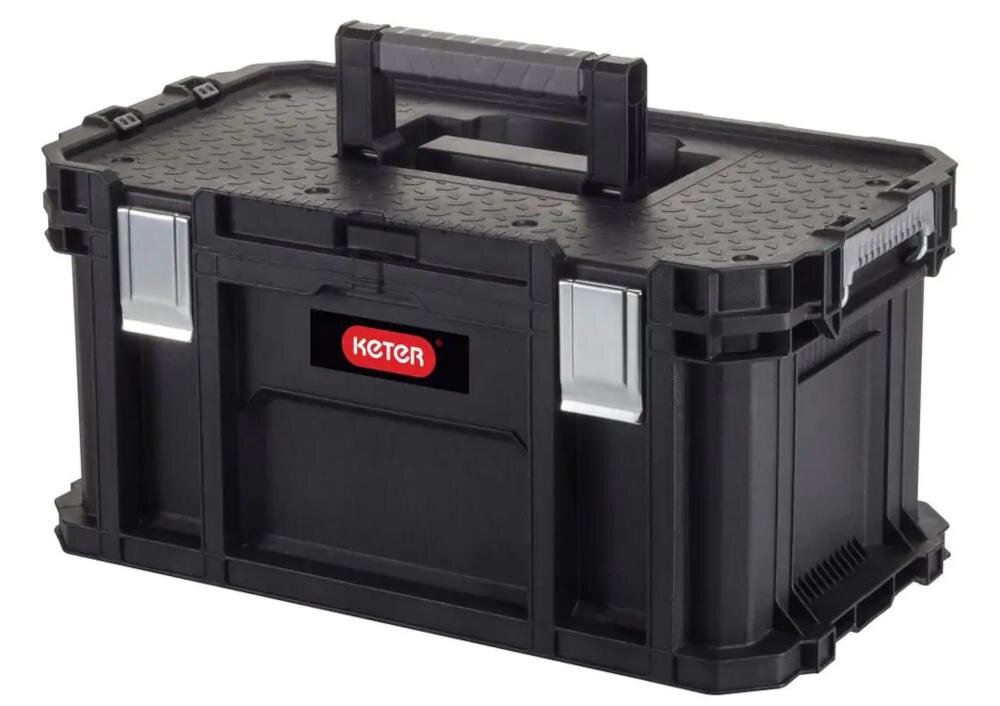 KETER skrzynka wnętrze metalowe zapięcie