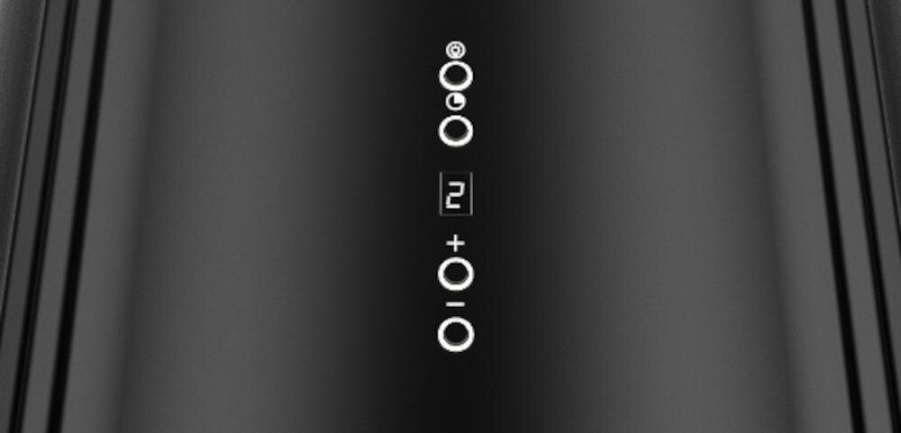 VDB Boho okap prosta obsługa panel sterujący pilot