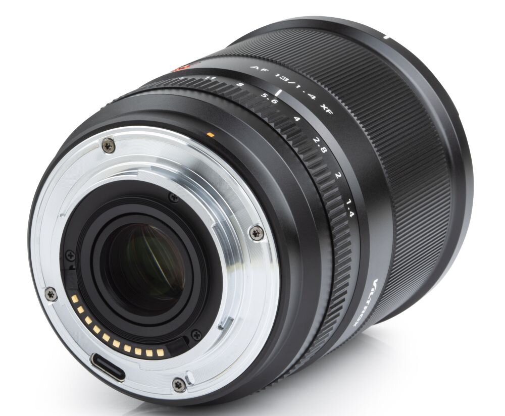 Obiektyw VILTROX AF 13mm F1.4 Fuji X  ogniskowa przysłona ostrość pierścienie optyka soczewki powłoki montaż bagnet światło jasność zoom filtry waga