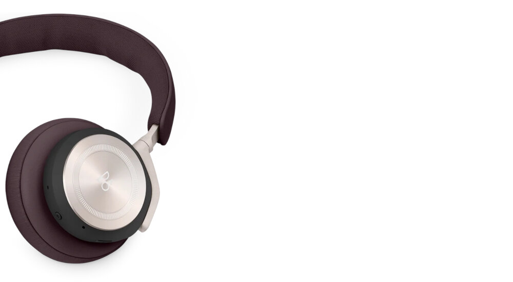 Słuchawki nauszne BANG & OLUFSEN Beoplay HX Bordowy łączność stabilność połączenie