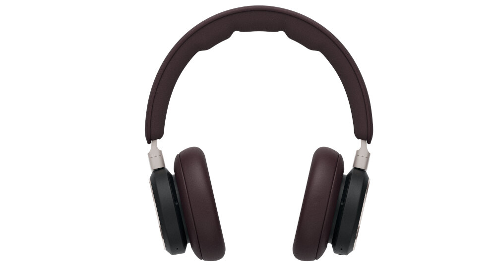 Słuchawki nauszne BANG & OLUFSEN Beoplay HX Bordowy dźwięk poziomy anc beosonic aplikacja
