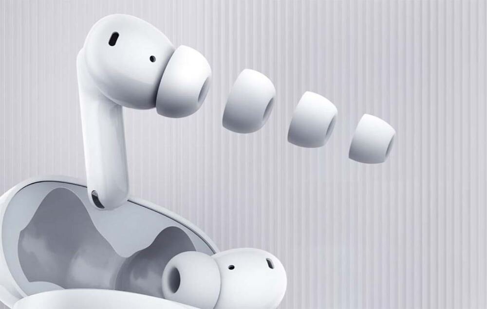 Słuchawki dokanałowe XIAODU Du Smart Buds Pro TWS Biały konstrukcja ergonomia końcówki lekkość
