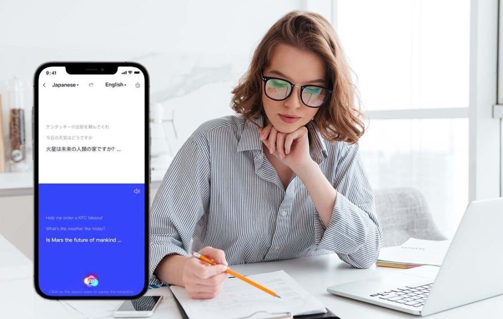 Słuchawki dokanałowe XIAODU Du Smart Buds Pro TWS Biały tłumaczenie języków