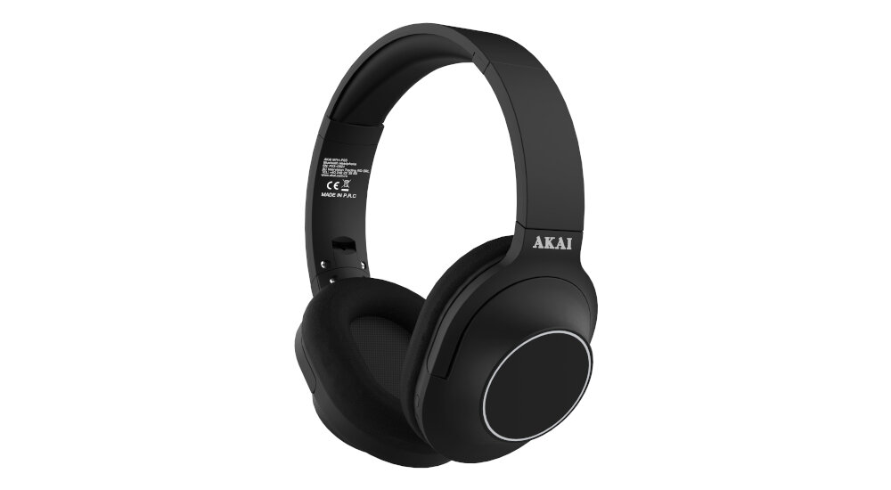 Słuchawki nauszne AKAI BTH-P23 Czarny SLUCHAWKI WYGODA PRZYJEMNOŚĆ
