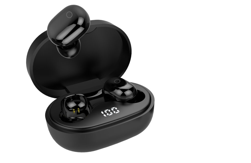 Słuchawki dokanałowe AKAI BTE-J15 Czarny kolor wygoda