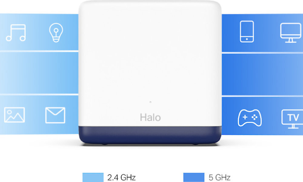 Router MERCUSYS Halo H50G 2-pack